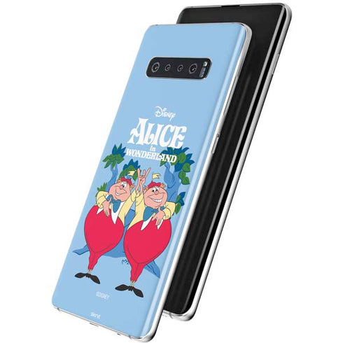 Disney Alice in Wonderland Tweedle Dee and Tweedle Dum Galaxy S10 Skin