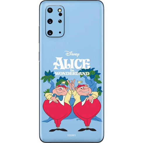Disney Alice in Wonderland Tweedle Dee and Tweedle Dum Galaxy S20 Plus Skin