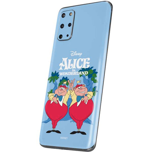 Disney Alice in Wonderland Tweedle Dee and Tweedle Dum Galaxy S20 Plus Skin