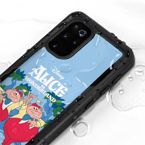 Disney Alice in Wonderland Tweedle Dee and Tweedle Dum Galaxy S20 Plus Waterproof Case