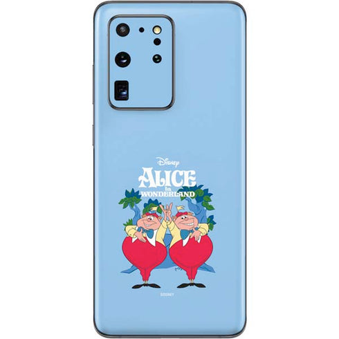 Disney Alice in Wonderland Tweedle Dee and Tweedle Dum Galaxy S20 Ultra 5G Skin