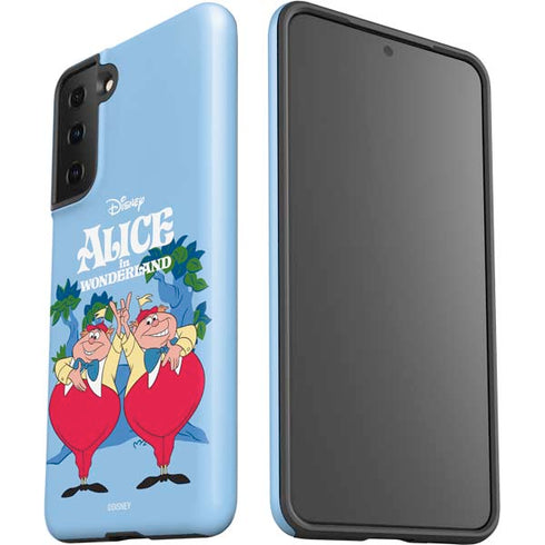 Disney Alice in Wonderland Tweedle Dee and Tweedle Dum Galaxy S21 FE Pro Case