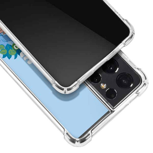 Disney Alice in Wonderland Tweedle Dee and Tweedle Dum Galaxy S21 Ultra 5G Clear Case