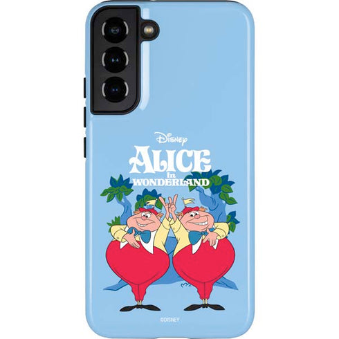 Disney Alice in Wonderland Tweedle Dee and Tweedle Dum Galaxy S22 Plus Pro Case