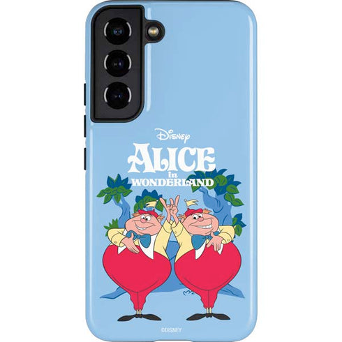 Disney Alice in Wonderland Tweedle Dee and Tweedle Dum Galaxy S22 Pro Case