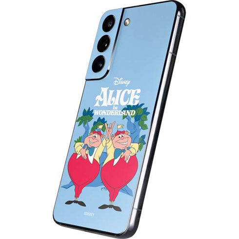 Disney Alice in Wonderland Tweedle Dee and Tweedle Dum Galaxy S22 Skin