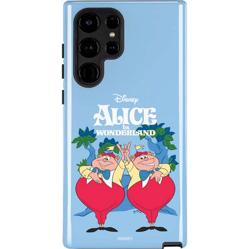 Disney Alice in Wonderland Tweedle Dee and Tweedle Dum Galaxy S22 Ultra Pro Case