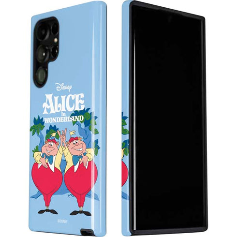 Disney Alice in Wonderland Tweedle Dee and Tweedle Dum Galaxy S22 Ultra Pro Case