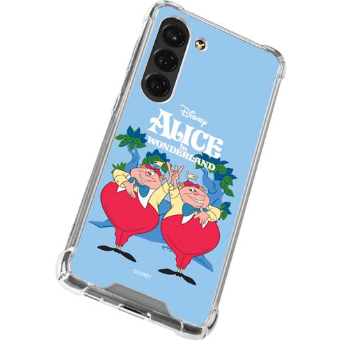 Disney Alice in Wonderland Tweedle Dee and Tweedle Dum Galaxy S23 Clear Case