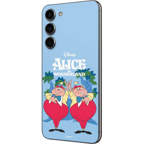 Disney Alice in Wonderland Tweedle Dee and Tweedle Dum Galaxy S23 Plus Skin
