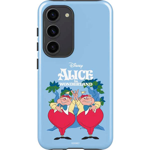 Disney Alice in Wonderland Tweedle Dee and Tweedle Dum Galaxy S23 Pro Case