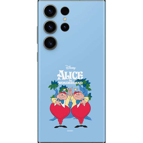 Disney Alice in Wonderland Tweedle Dee and Tweedle Dum Galaxy Skins