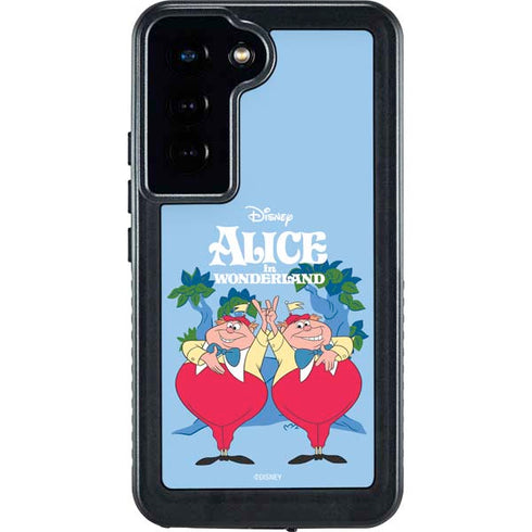 Disney Alice in Wonderland Tweedle Dee and Tweedle Dum Galaxy S23 Waterproof Case
