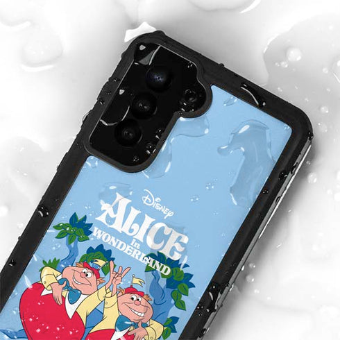 Disney Alice in Wonderland Tweedle Dee and Tweedle Dum Galaxy S23 Waterproof Case