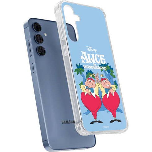Disney Alice in Wonderland Tweedle Dee and Tweedle Dum Galaxy S24 Clear Case