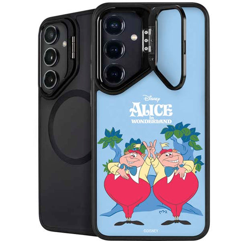Disney Alice in Wonderland Tweedle Dee and Tweedle Dum Galaxy S24 Kickstand Case