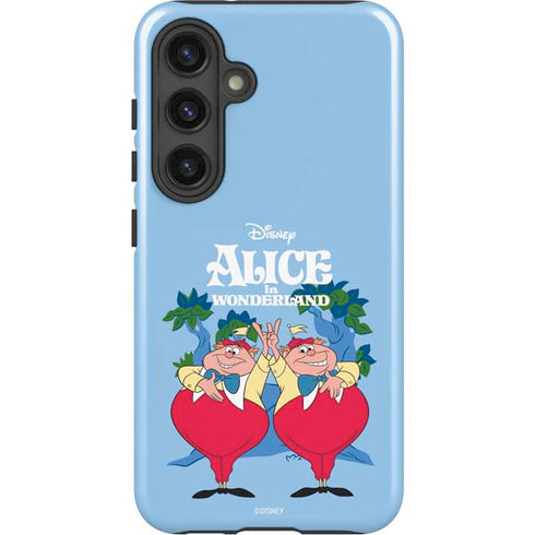 Disney Alice in Wonderland Tweedle Dee and Tweedle Dum Galaxy S24 Plus Impact Case