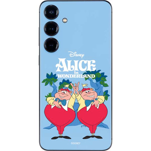 Disney Alice in Wonderland Tweedle Dee and Tweedle Dum Galaxy S25 Plus Skin