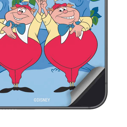 Disney Alice in Wonderland Tweedle Dee and Tweedle Dum Galaxy S25 Plus Skin