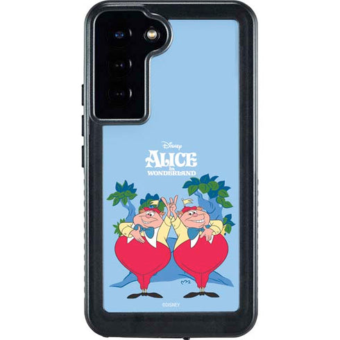 Disney Alice in Wonderland Tweedle Dee and Tweedle Dum Galaxy S24 Plus Waterproof Case