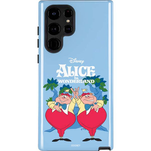 Disney Alice in Wonderland Tweedle Dee and Tweedle Dum Galaxy S25 Ultra Impact Case
