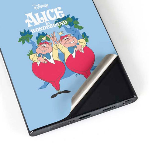 Disney Alice in Wonderland Tweedle Dee and Tweedle Dum Galaxy S25 Ultra Skin