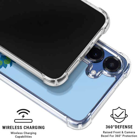 Disney Alice in Wonderland Tweedle Dee and Tweedle Dum Galaxy S25 Plus Clear Case