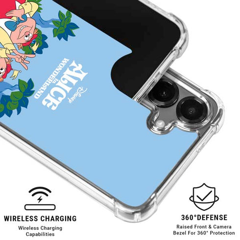 Disney Alice in Wonderland Tweedle Dee and Tweedle Dum Galaxy S26 Clear Case