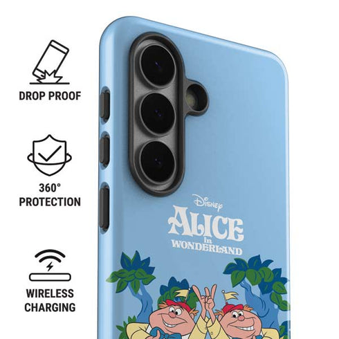 Disney Alice in Wonderland Tweedle Dee and Tweedle Dum Galaxy S26 Plus Impact Case