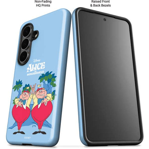 Disney Alice in Wonderland Tweedle Dee and Tweedle Dum Galaxy S26 Plus Impact Case