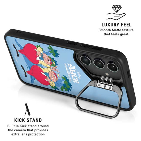 Disney Alice in Wonderland Tweedle Dee and Tweedle Dum Galaxy S26 Plus Kickstand Case