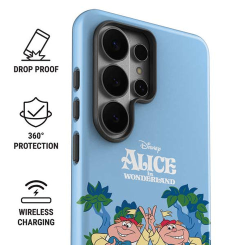 Disney Alice in Wonderland Tweedle Dee and Tweedle Dum Galaxy S26 Ultra Impact Case