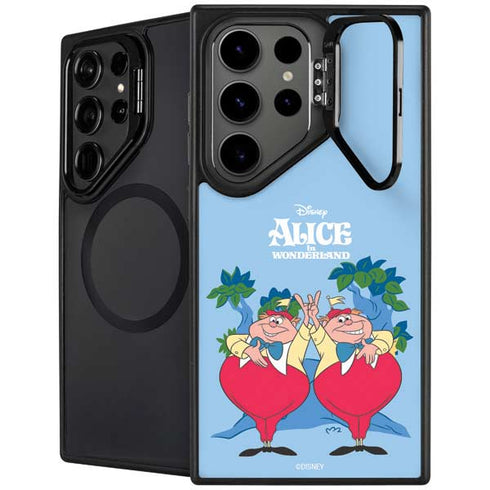 Disney Alice in Wonderland Tweedle Dee and Tweedle Dum Galaxy S26 Ultra Kickstand Case