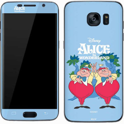 Disney Alice in Wonderland Tweedle Dee and Tweedle Dum Galaxy S7 Skin