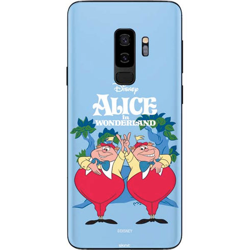 Disney Alice in Wonderland Tweedle Dee and Tweedle Dum Galaxy S9 Plus Skin