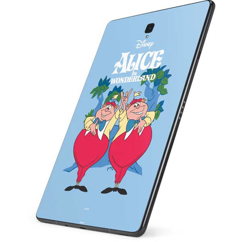 Disney Alice in Wonderland Tweedle Dee and Tweedle Dum Samsung Galaxy Tab Skin