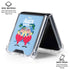Disney Alice in Wonderland Tweedle Dee and Tweedle Dum Galaxy Z Flip6 Clear Case