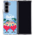 Disney Alice in Wonderland Tweedle Dee and Tweedle Dum Galaxy Z Fold5 5G Clear Case