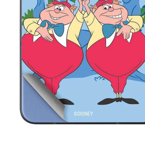 Disney Alice in Wonderland Tweedle Dee and Tweedle Dum Galaxy Z Fold5 5G Skin
