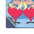 Disney Alice in Wonderland Tweedle Dee and Tweedle Dum Galaxy Z Fold6 Skin
