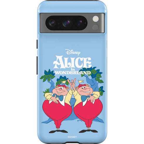 Disney Alice in Wonderland Tweedle Dee and Tweedle Dum Google Pixel 8 Pro Impact Case