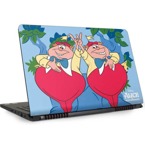 Disney Alice in Wonderland Tweedle Dee and Tweedle Dum Dell Inspiron Skin