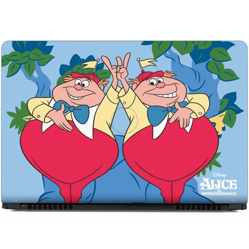 Disney Alice in Wonderland Tweedle Dee and Tweedle Dum Dell Inspiron Skin