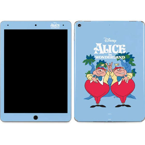 Disney Alice in Wonderland Tweedle Dee and Tweedle Dum iPad Skins