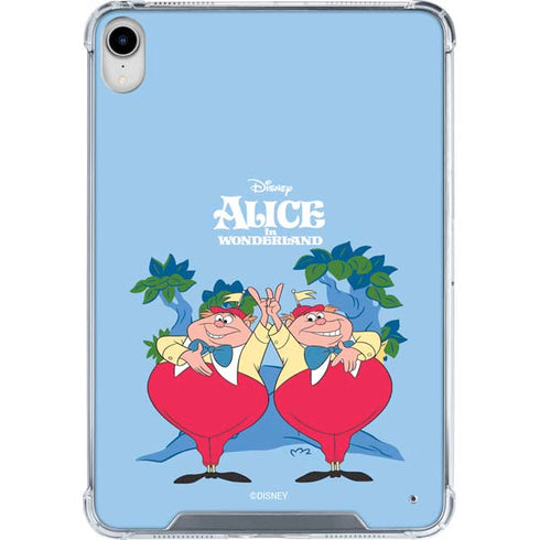 Disney Alice in Wonderland Tweedle Dee and Tweedle Dum iPad 11th Gen (2025) Clear Case