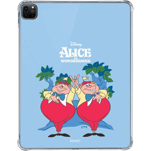 Disney Alice in Wonderland Tweedle Dee and Tweedle Dum iPad Pro 11in (2024) Clear Case