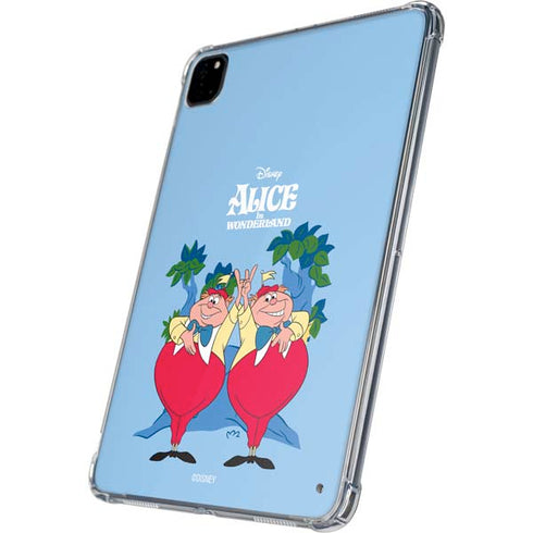 Disney Alice in Wonderland Tweedle Dee and Tweedle Dum iPad Pro 11in (2024) Clear Case
