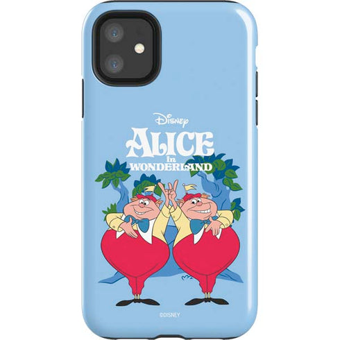 Disney Alice in Wonderland Tweedle Dee and Tweedle Dum iPhone 11 Impact Case