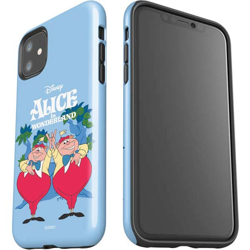 Disney Alice in Wonderland Tweedle Dee and Tweedle Dum iPhone 11 Impact Case