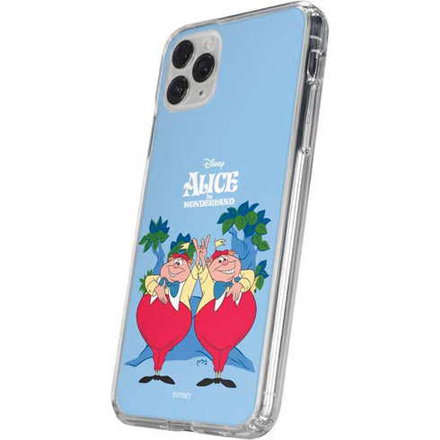 Disney Alice in Wonderland Tweedle Dee and Tweedle Dum iPhone 11 Pro Clear Case